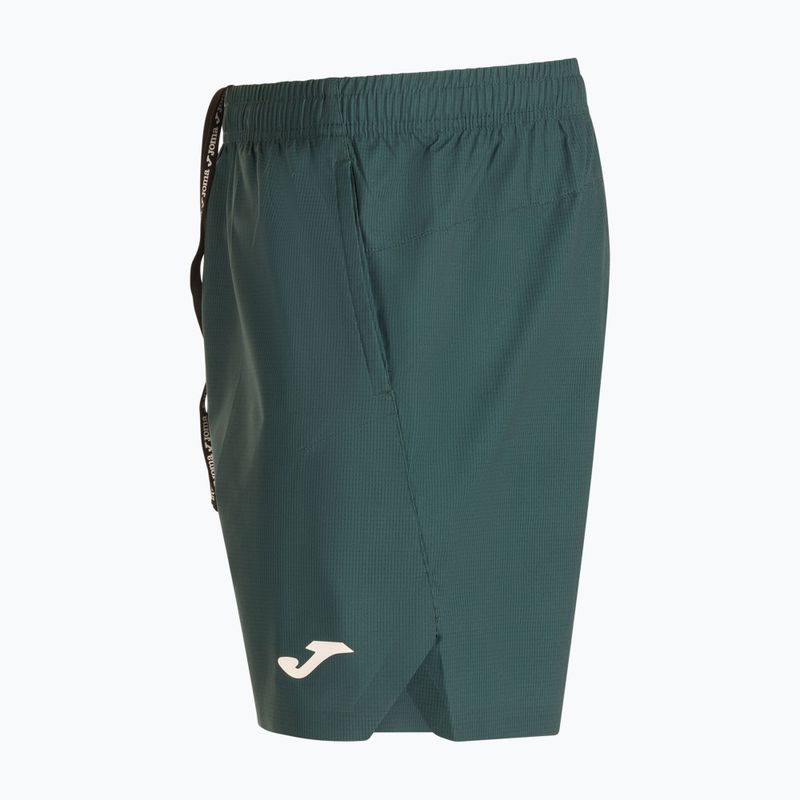 Spodenki tenisowe męskie Joma Challenge Bermuda green turquoise 4