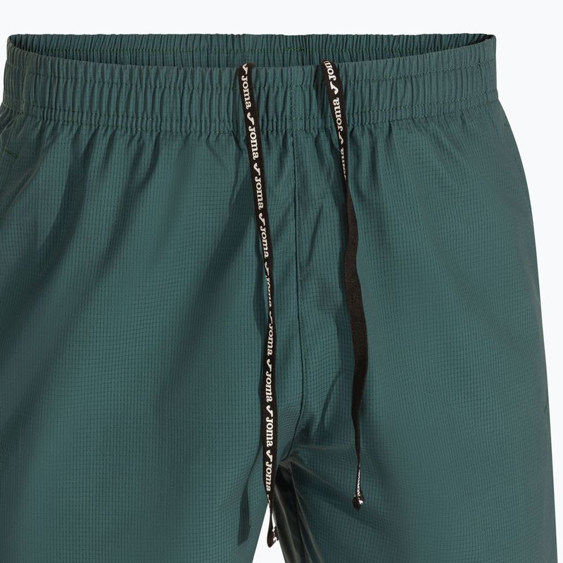 Spodenki tenisowe męskie Joma Challenge Bermuda green turquoise 6
