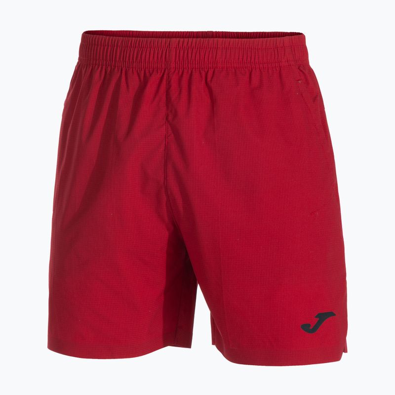 Spodenki tenisowe męskie Joma Challenge Bermuda burgundy 3