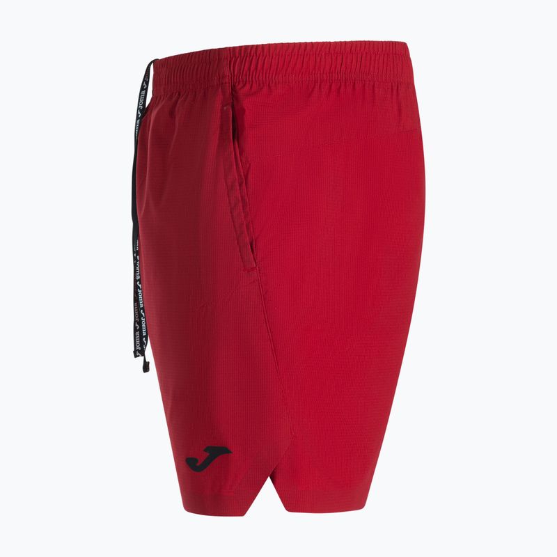 Spodenki tenisowe męskie Joma Challenge Bermuda burgundy 5