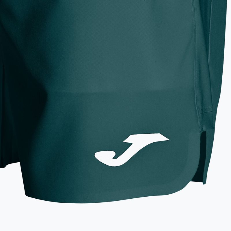 Spodenki tenisowe męskie Joma Challenge green turquoise 5