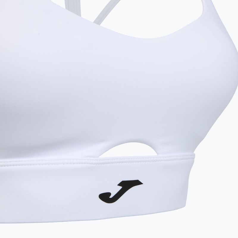 Biustonosz treningowy Joma Indoor Gym Sport Bra white 3