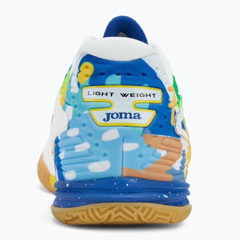 Buty piłkarskie męskie Joma DZ-7 IN white/royal blue 6