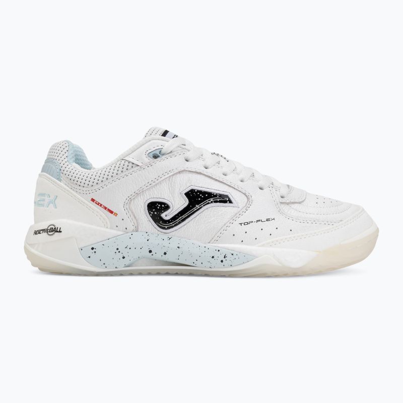 Buty piłkarskie męskie Joma Top Flex Plus IN white 2