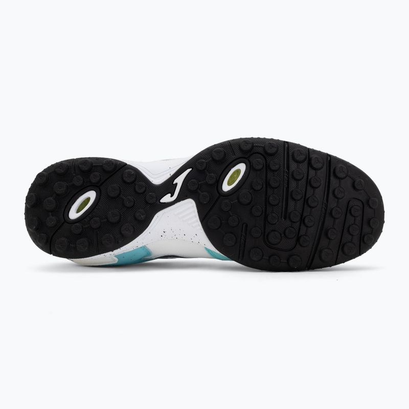 Buty piłkarskie męskie Joma Top Flex 2642 TF fluor turquoise/white 4