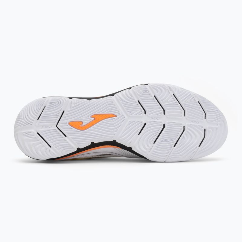 Buty piłkarskie męskie Joma Liga 5 IN white 4