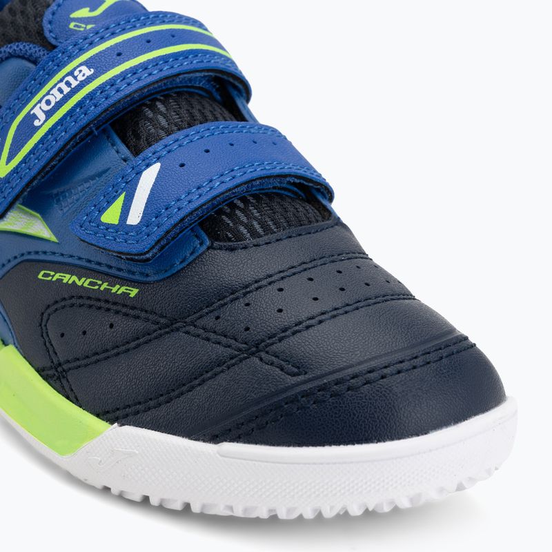 Buty piłkarskie dziecięce Joma Cancha Jr IN navy/blue 7