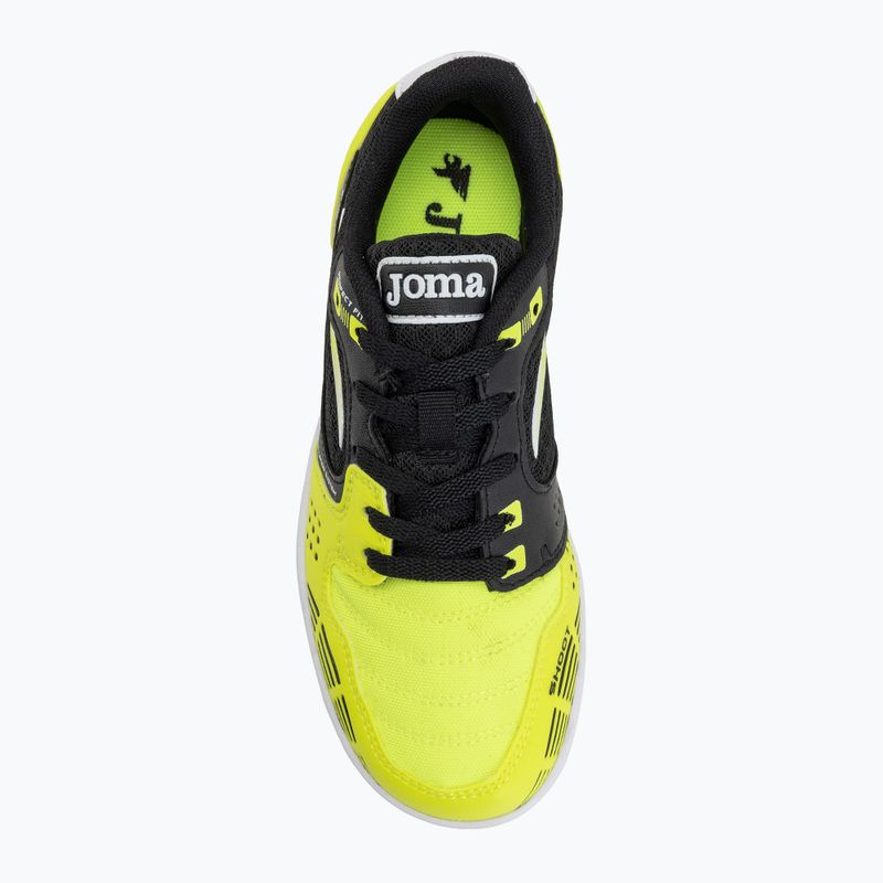 Buty piłkarskie dziecięce Joma Sala Max Jr IN fluor yellow 5