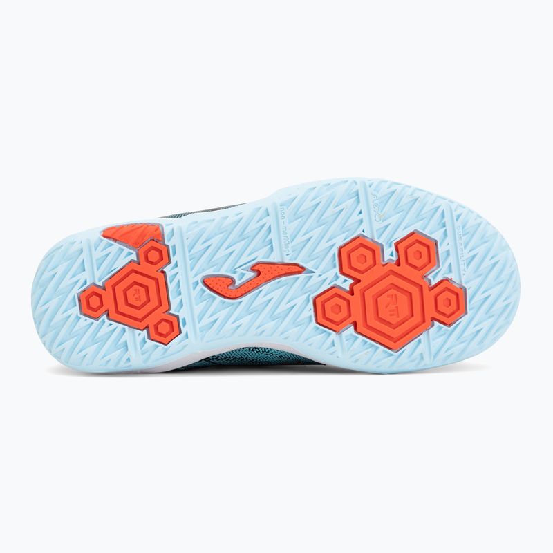 Buty piłkarskie dziecięce Joma Supercopa Jr IN black 4