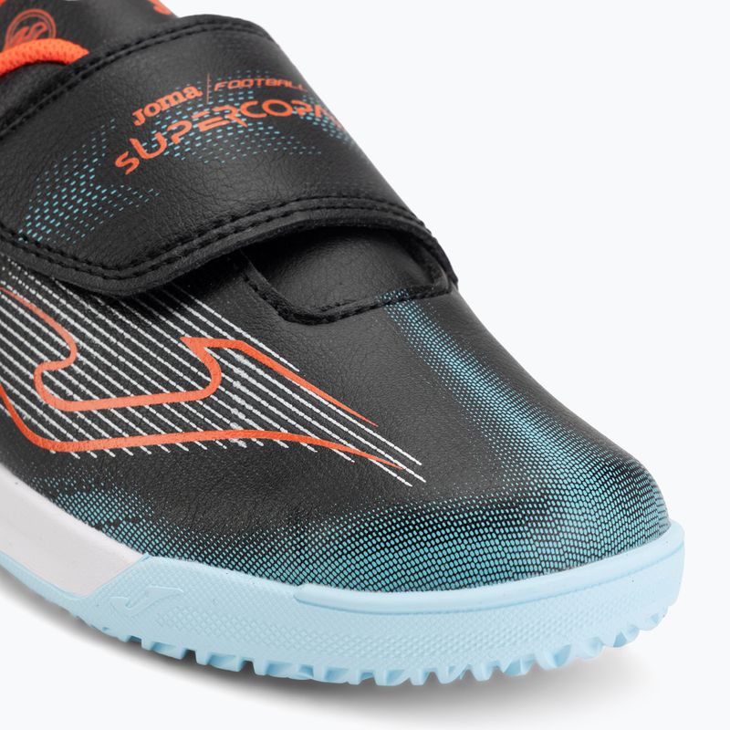 Buty piłkarskie dziecięce Joma Supercopa Jr IN black 7