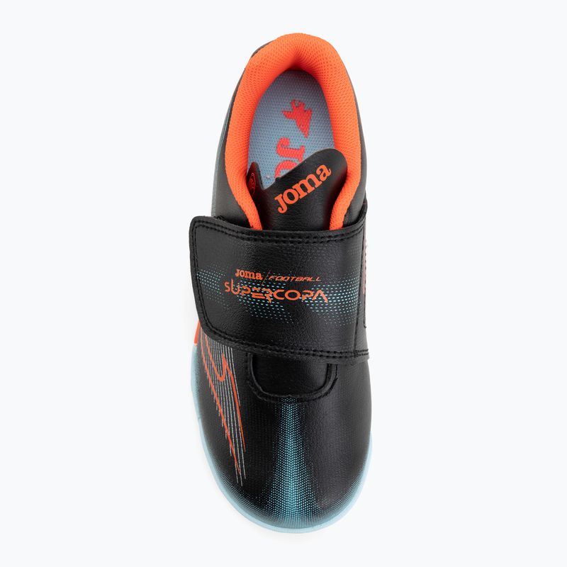 Buty piłkarskie dziecięce Joma Supercopa Jr TF black 5