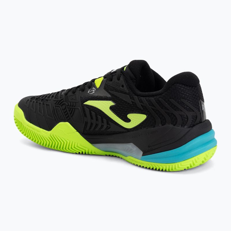 Buty do tenisa męskie Joma Roland C black/fluor yellow 3