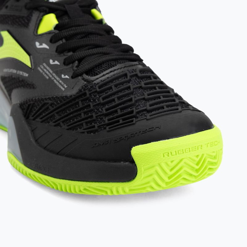 Buty do tenisa męskie Joma Roland C black/fluor yellow 7