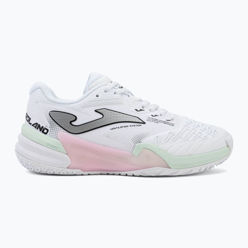 Buty do tenisa damskie Joma Roland Lady AC white/pink 2