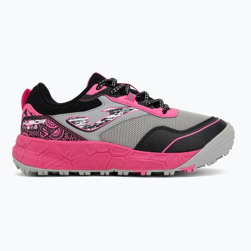 Buty do biegania dziecięce Joma Kubor Jr gray/fuchsia 2