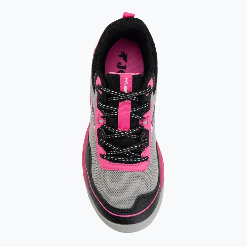 Buty do biegania dziecięce Joma Kubor Jr gray/fuchsia 5