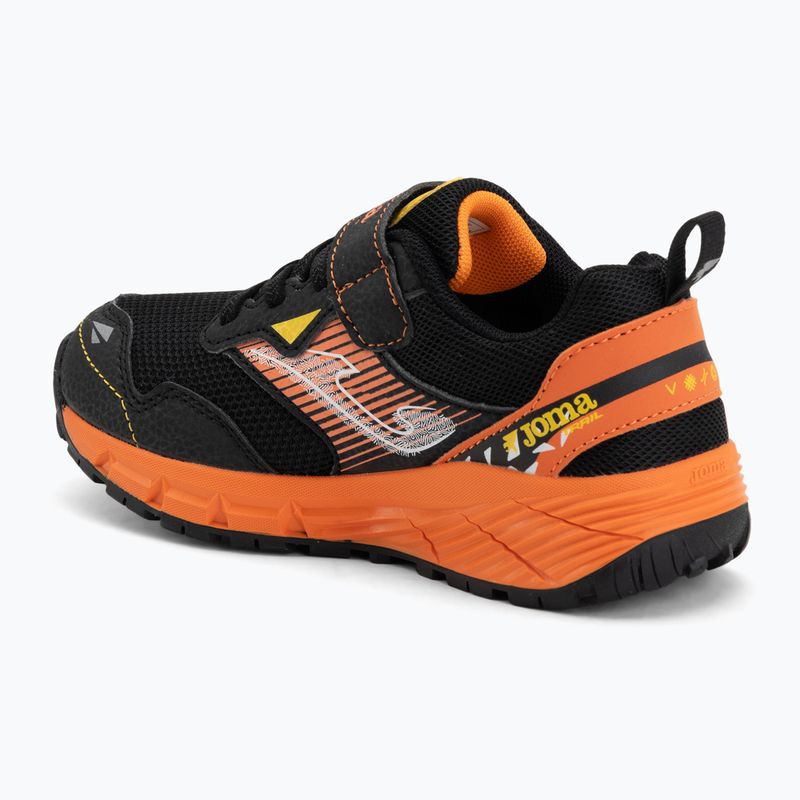 Buty do biegania dziecięce Joma Tundra Jr black/orange 3