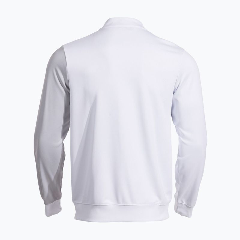 Bluza tenisowa męska Joma Smash Full Zip white 2