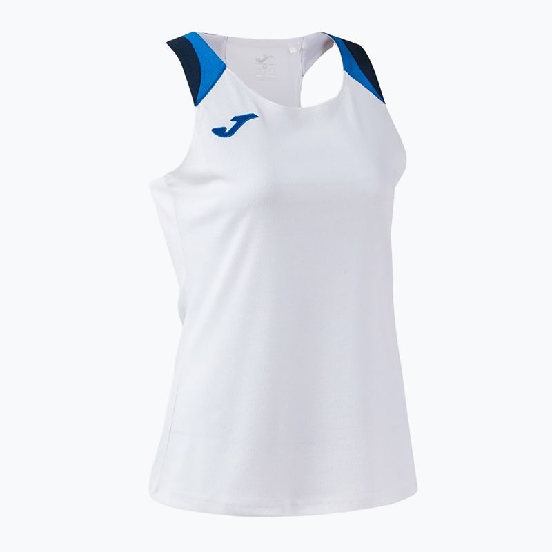 Koszulka tenisowa damska Joma Terra Tank Top white/royal 3
