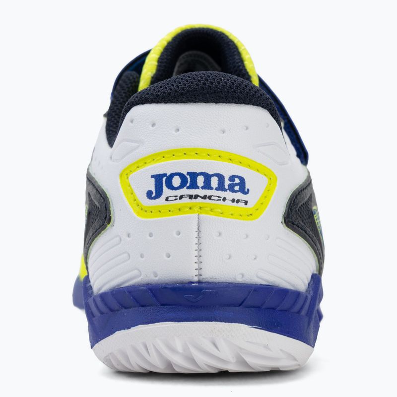 Buty piłkarskie dziecięce Joma Cancha Jr IN fluor yellow 6