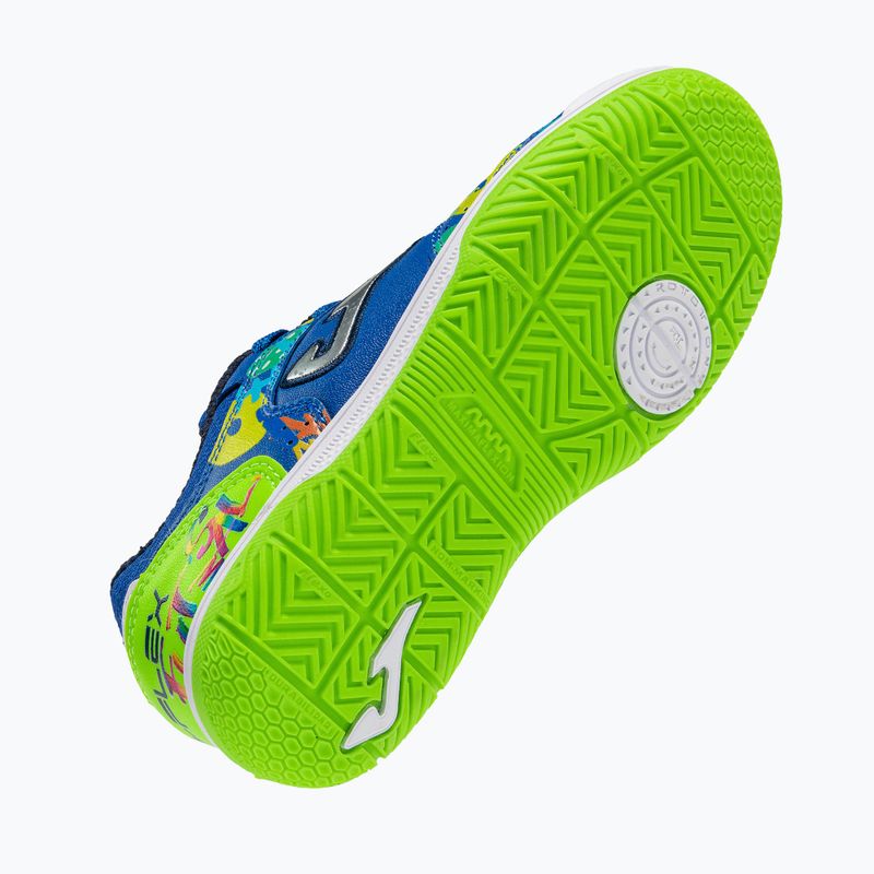 Buty piłkarskie dziecięce Joma Top Flex Jr IN royal blue 5