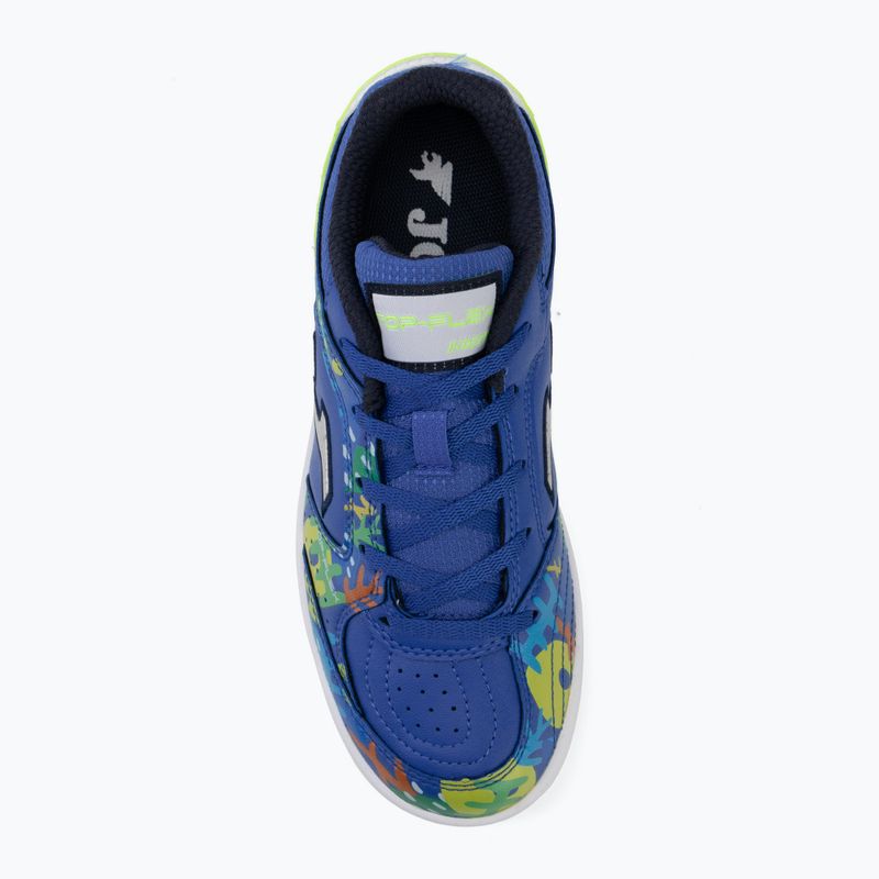 Buty piłkarskie dziecięce Joma Top Flex Jr IN royal blue 5