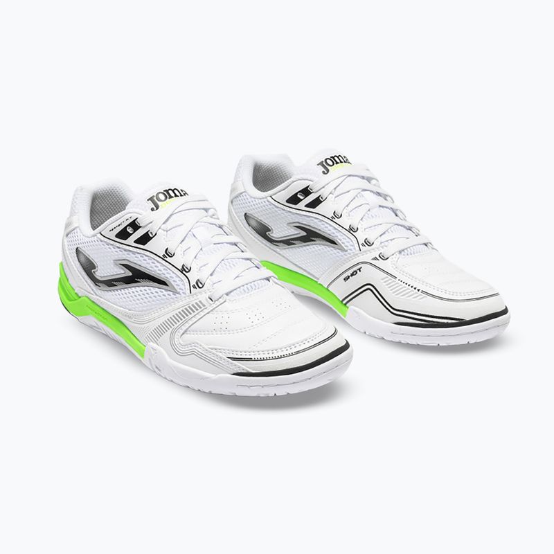 Buty piłkarskie męskie Joma Dribling Indoor white 2