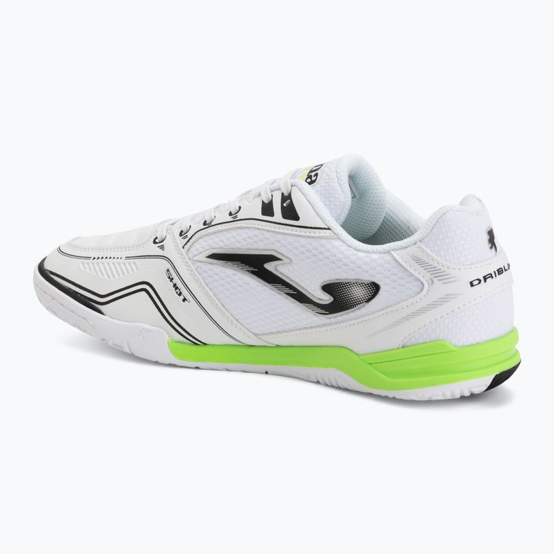 Buty piłkarskie męskie Joma Dribling Indoor white 3
