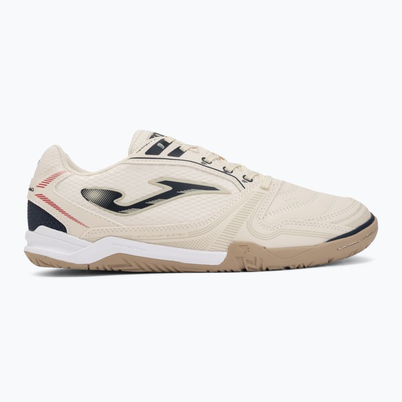 Buty piłkarskie męskie Joma Dribling Indoor beige 2