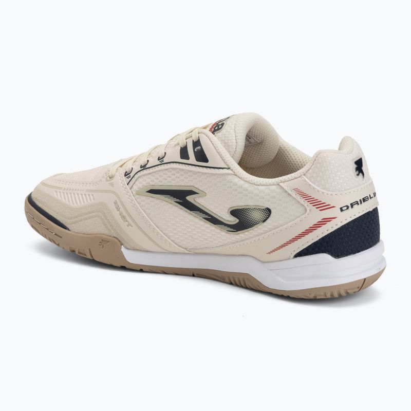 Buty piłkarskie męskie Joma Dribling Indoor beige 3