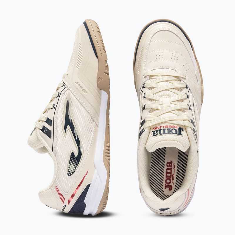 Buty piłkarskie męskie Joma Dribling Indoor beige 4