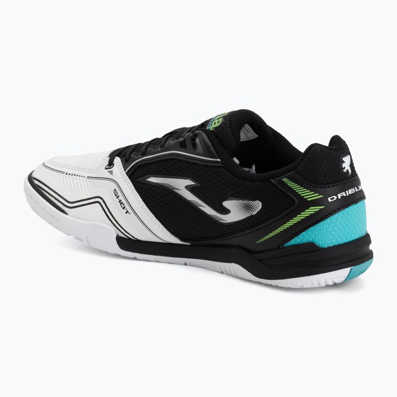 Buty piłkarskie męskie Joma Dribling Indoor white 3