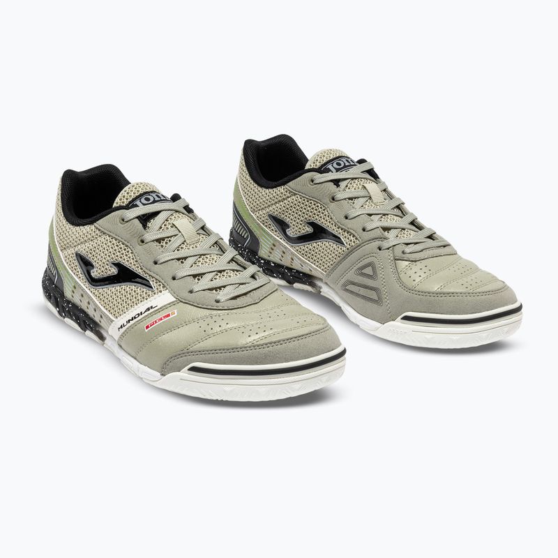 Buty piłkarskie męskie Joma Mundial Indoor light grey 2