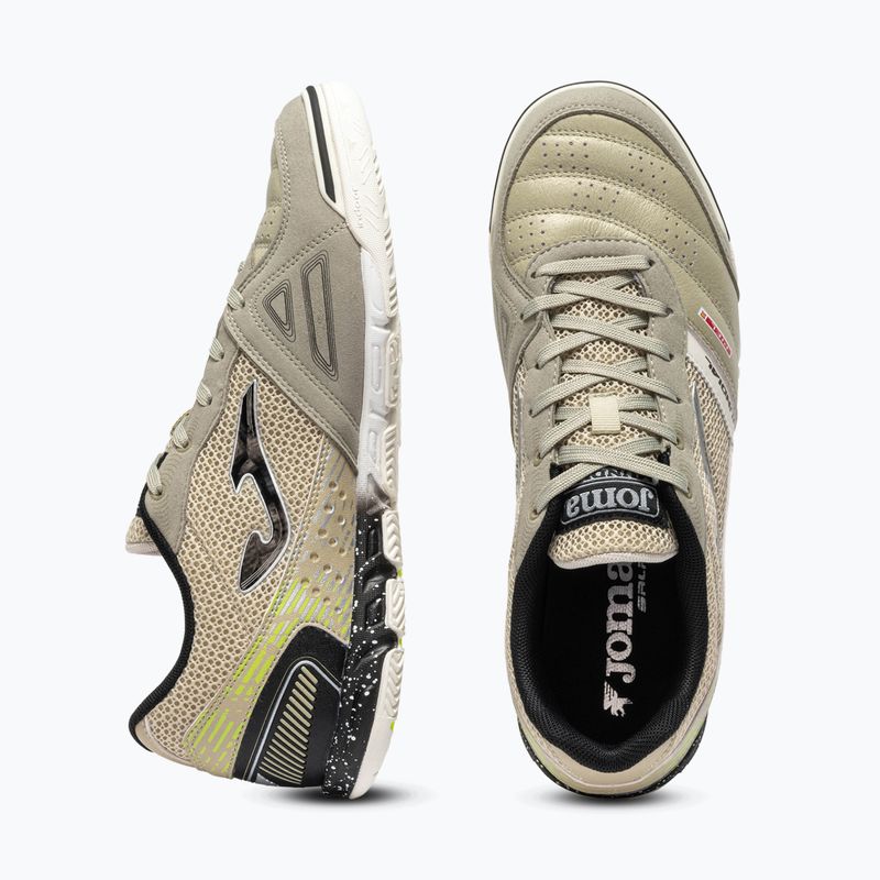 Buty piłkarskie męskie Joma Mundial Indoor light grey 4