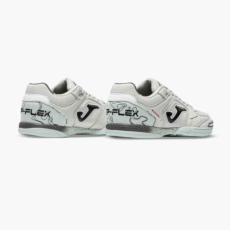 Buty piłkarskie męskie Joma Top Flex Indoor light grey 2