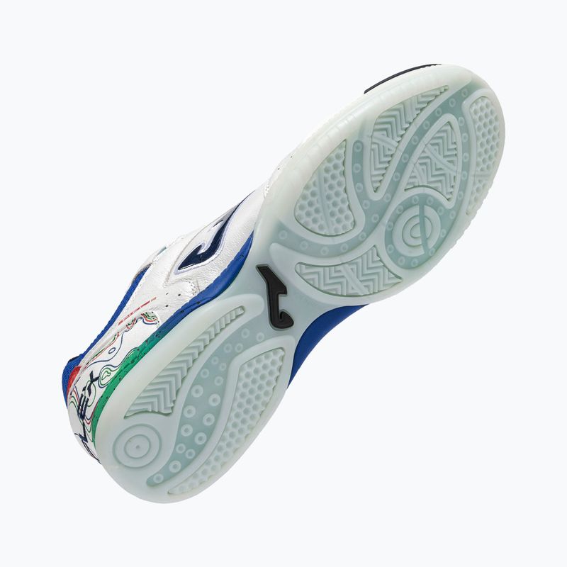 Buty piłkarskie męskie Joma Top Flex Indoor white 3
