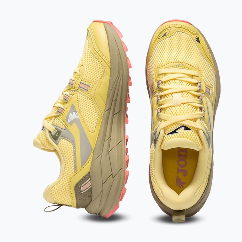 Buty do biegania damskie Joma Shock Lady fluor yellow 4