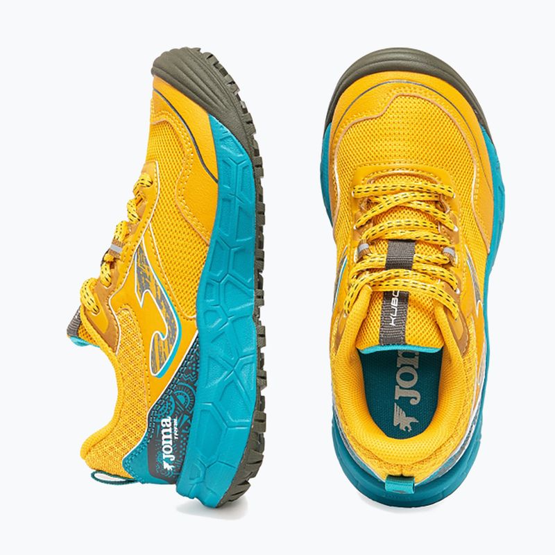 Buty do biegania dziecięce Joma Kubor Jr yellow 4
