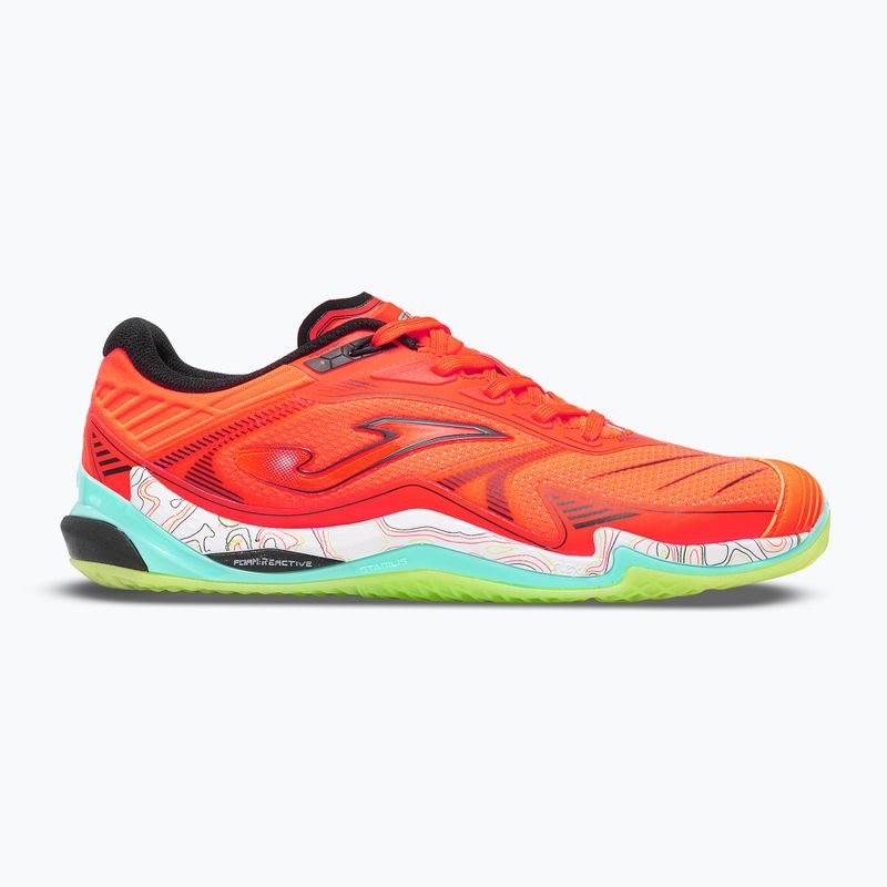 Buty piłkarskie męskie Joma Regate Plus Indoor coral