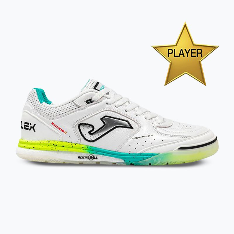 Buty piłkarskie męskie Joma Top Flex Rebound Indoor white
