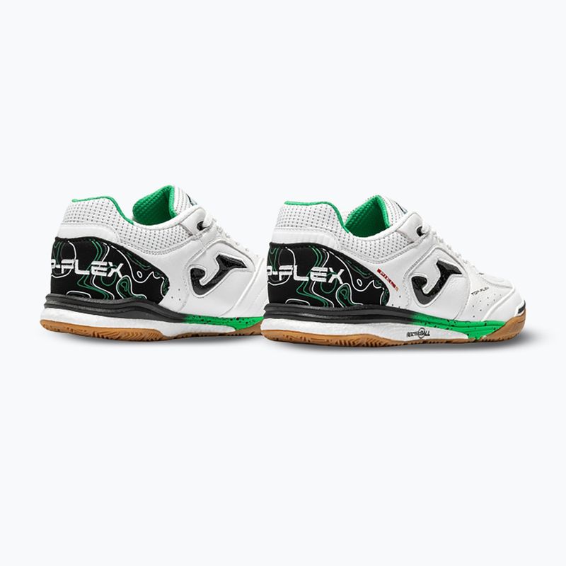 Buty piłkarskie męskie Joma Top Flex Rebound Indoor white 3