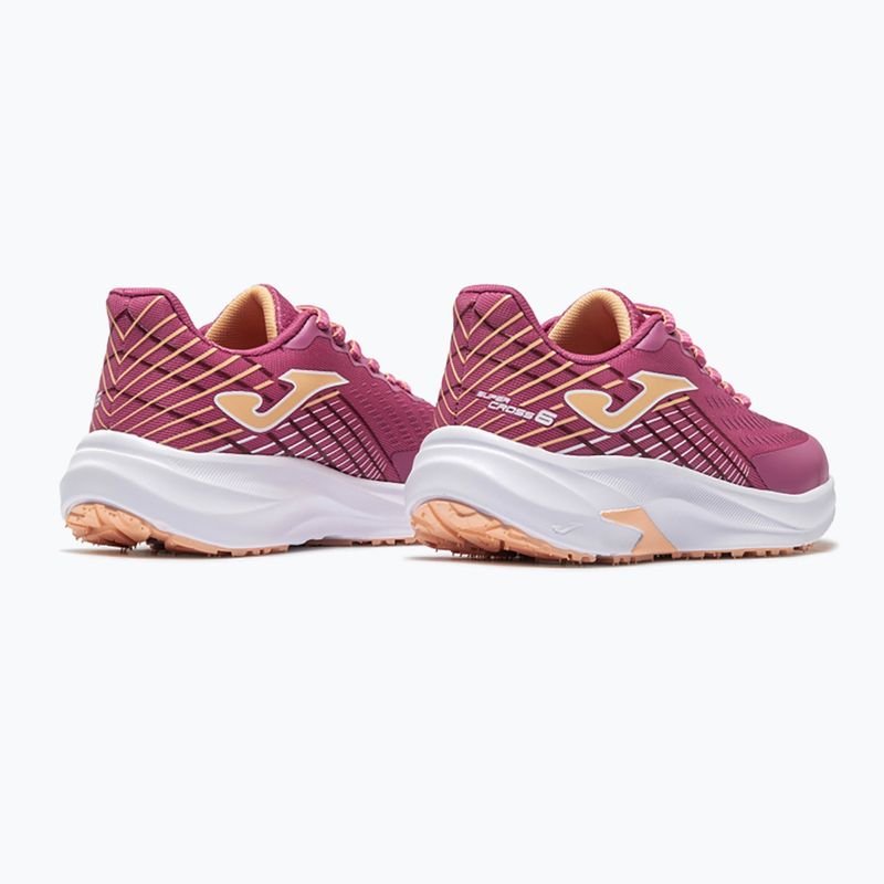 Buty do biegania dziecięce Joma Supercross Jr fuchsia 3