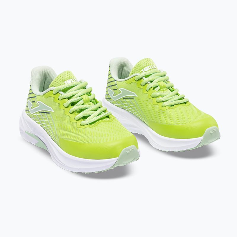 Buty do biegania dziecięce Joma Supercross Jr fluor green 2