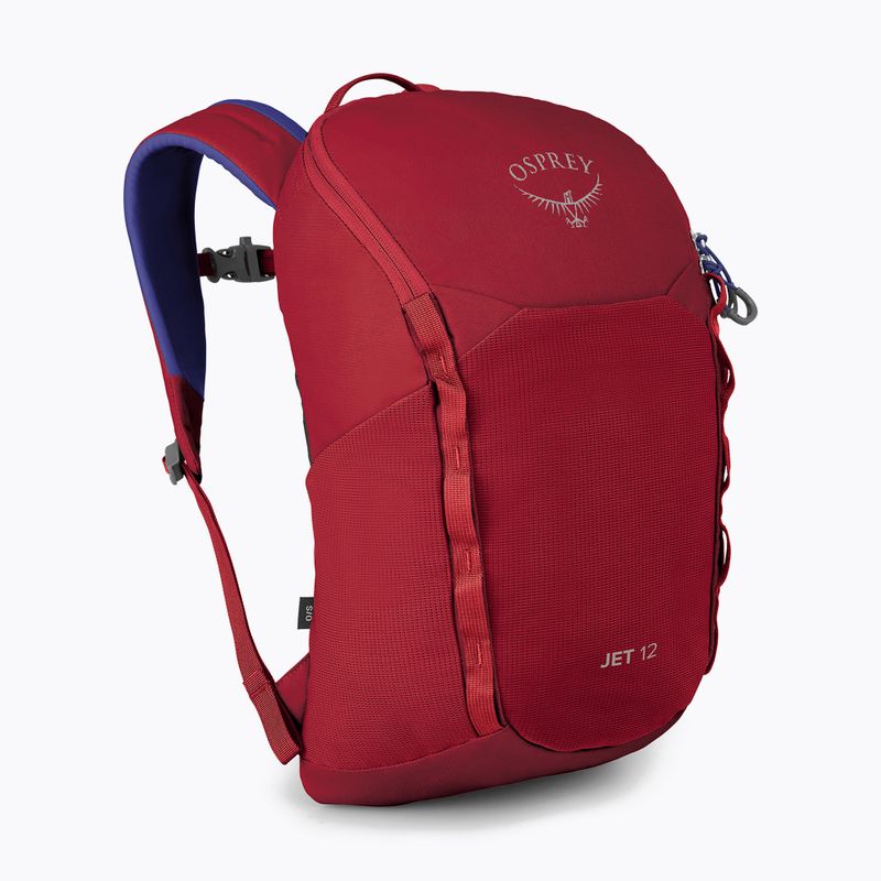 Plecak turystyczny dziecięcy Osprey Jet 12 l cosmic red 9