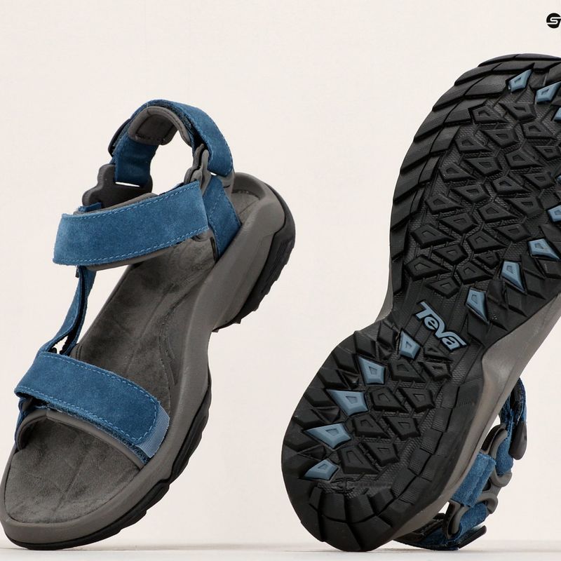 Sandały męskie Teva Terra Fi Lite Suede blue mirage 10