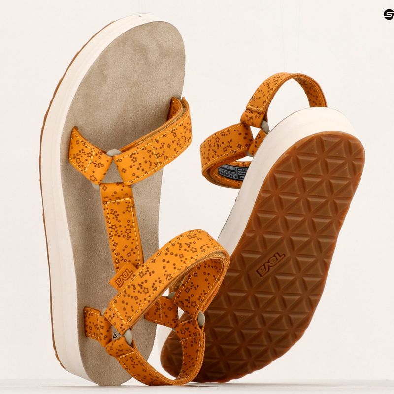Sandały damskie Teva Midform Universal Star sunflower 11