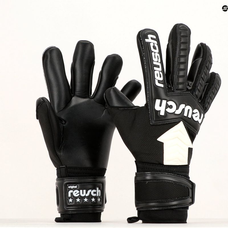 Rękawice bramkarskie Reusch Legacy Arrow Silver black 10