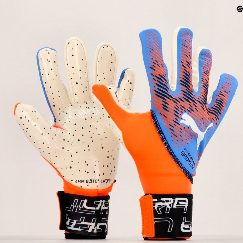 Rękawice bramkarskie PUMA Ultra Ultimate 1 NC ultra orange/blue glimmer 11