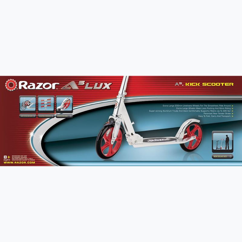 Hulajnoga miejska Razor A5 Lux silver 7