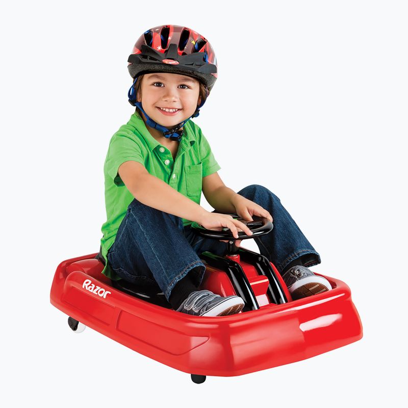 Gokart elektryczny dziecięcy Razor Lil' Crazy Cart red 6